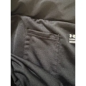 Under Armour Womens Size M Shorts HeatGear Black Running Loose Fit Lined Stretch thumbnail 6