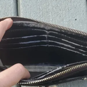 Coach Canvas Logo Wristlet | Coach Logo Canvas Wallet thumbnail 7