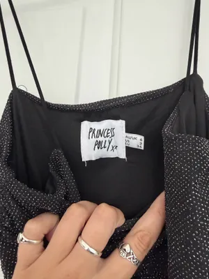 Princess Polly Dress Black Mini thumbnail 3