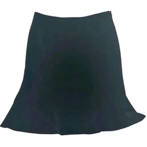 White House Black Market Women's Black Skirt Size 6 Knee Length side‎ zipper thumbnail 1