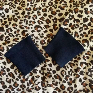 Peter Millar Trendy 100% Merino Wool Leopard Print Ribbed Navy Blue SZ M #2291 thumbnail 12
