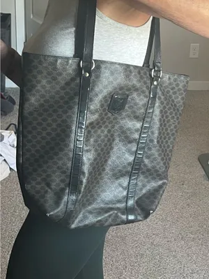 Celine Vintage Macadam Tote thumbnail 10