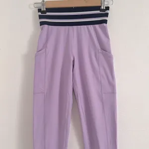 Aerie Purple Lilac striped waistband EUC thumbnail 3