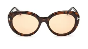 Tom Ford Lily 02 55 mm Tinted Cat Eye Sunglasses thumbnail 1