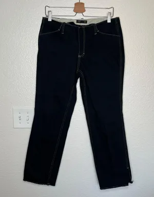 J. Crew dark Wash vintage straight leg jeans size 10 thumbnail 7