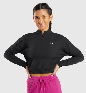 Gymshark Long Sleeve Top Crop thumbnail 1