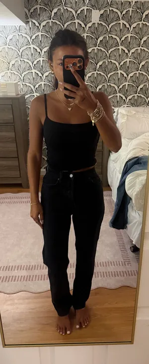 Reformation Cynthia High-Rise Straight Jeans thumbnail 1