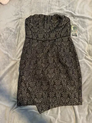 Ambar strapless dress thumbnail 1