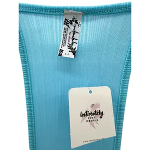 NWT Intimately Free People Mint Ribbed Open Back Tank Top Size Small‎ thumbnail 3