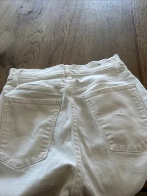 Nobody Denim Jacqueline‎ Flare High Rise white Jeans size 28 thumbnail 7