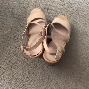 Steve Madden shoes platforms tan thumbnail 3