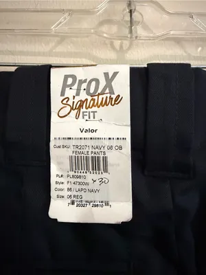 NWT Flying Cross Uniform Pants LAPD Navy Pro X Signature Fit Valor Women’s Sz 6 thumbnail 7