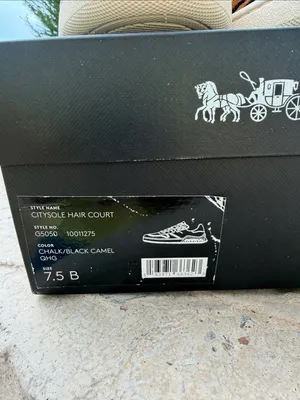 Coach City Sole Hair Court Sneakers NEW in box thumbnail 5