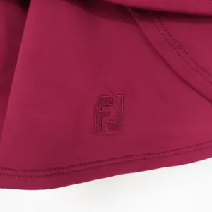 FootJoy Womens Layered Knit Skort Fig Burgundy Golf Tennis Skirt XS thumbnail 2