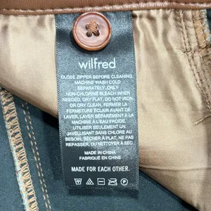 Aritzia Wilfred Rebel Vegan Leather Pants - High Rise Straight Leg Brown Size 2 thumbnail 6