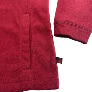Woolrich Women's Long Sleeve Fleece Zip Up Jacket Size Small Raspberry Cozy‎ thumbnail 4