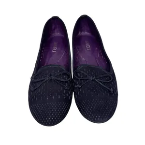 Vaneli Lakona Blue Suede Perforation Flats Size 9 thumbnail 2