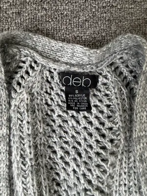 sweater deb Gray thumbnail 2