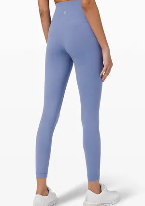 Lululemon Wunder Train 25” Leggings Waterdrop Size 6 thumbnail 2