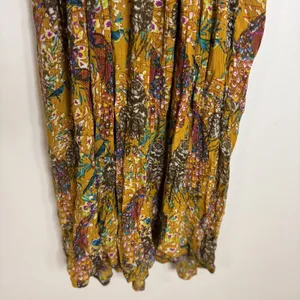 Anthropologie Raga Dress Womens S Floral‎ Embroidered Boho Maxi Spaghetti Strap thumbnail 11