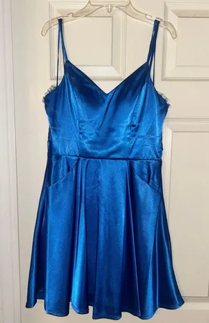 City Studios Blue Dress thumbnail 1
