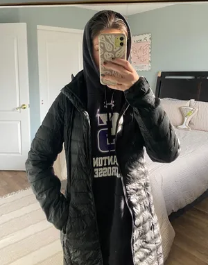 Eastern Mountain Sports Black Puffer Jacket thumbnail 2