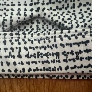 Anthropologie All Fenix White & Black Sport Bra (Size M) thumbnail 3