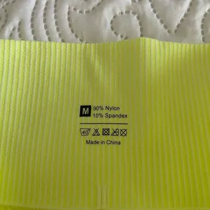 New Lemon Yellow Sport Yoga Set Leggings Top M thumbnail 6