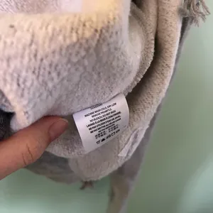 Brandy Melville Gray Cropped Crystal Zip-Up Hoodie thumbnail 7
