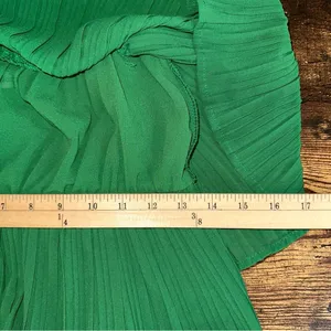 Ethan N Joy Jumpsuit Womens Small Green Wide Leg Pleated Spaghetti Strap Whimsy thumbnail 9