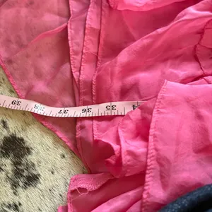 ULLA JOHNSON Emmeline Dress Mini Tiered 100% Silk In‎ Fuchsia Size 10 thumbnail 12