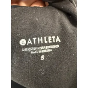 Athleta Conscious Crop Top Camo High Neck Sports Bra Tank Grey‎ Black Small 3661 thumbnail 6