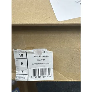 Steve Madden Black Leather Knee Boots Women’s 9 EU 40 Lug Sole Studded BNIB thumbnail 8