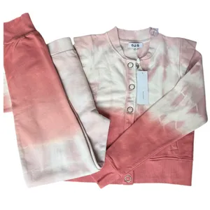 525 AMERICA Jogger Set XS‎ Clay Rose Pink Revolve Ombre Streetwear NEW thumbnail 4