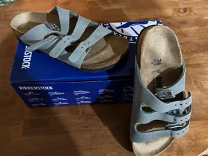 Florida Fresh Oiled Leather Birkenstock - Pure Sage thumbnail 1