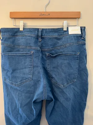 Express Curvy High Rise Skinny Jeans thumbnail 5