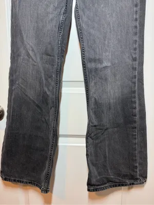 We The Free Ava High Rise Baggy Jeans in Washed Black thumbnail 6