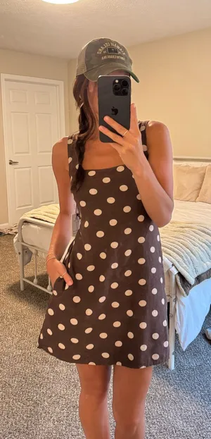 Japna Polka Dot Mini Dress thumbnail 1