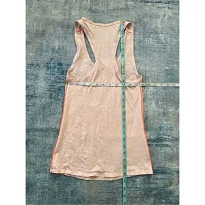 Lululemon Heathered Peach Pink Cool Racerback Tank Top Size 2 thumbnail 6