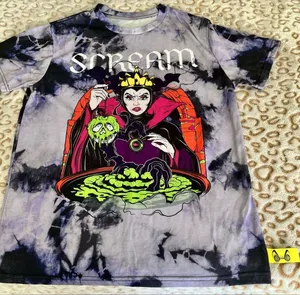 Disney Black & Purple Tie-Dye Witch Graphic Tee thumbnail 1