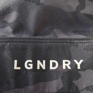 LGNDRY Black Camo Sports Bra Women’s XS Crossback Activewear thumbnail 7