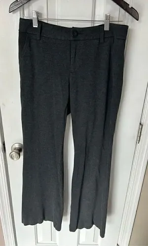 Cabi gray pants size 4 stretchy wide leg thumbnail 1
