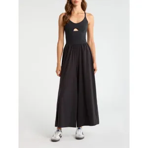 Free People Renewal Waves One-Piece Jumpsuit in Black M thumbnail 8