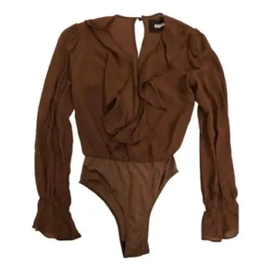 ✨ Reformation Brown Penny Bodysuit✨ thumbnail 1