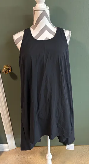 HALARA Black Racerback Swing Dress thumbnail 1