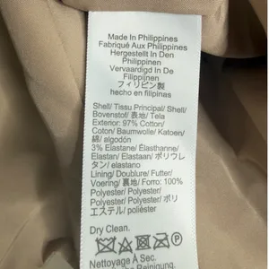J. Crew Willa Long Sleeve Single Button Stretch Suit Coat Jacket Blazer 2 Beige thumbnail 9