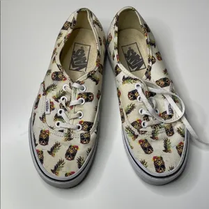 Vans Kids‎ Pineapple Print Cream Sneakers thumbnail 3