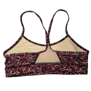 Lululemon Flow Y Bra IV Mini Ripple Boom Juice Multi / White thumbnail 6