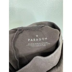 Paragon Womens High Waisted Espresso Brown Fleece Joggers Sweatpants Size Medium thumbnail 3