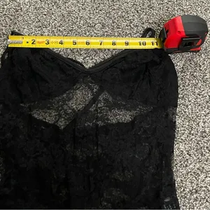 Shein black lace bodysuit L thumbnail 9